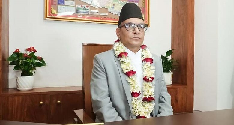 डा. मनोज शर्मा ३३औँ प्रधान न्यायाधीशमा नियुक्त