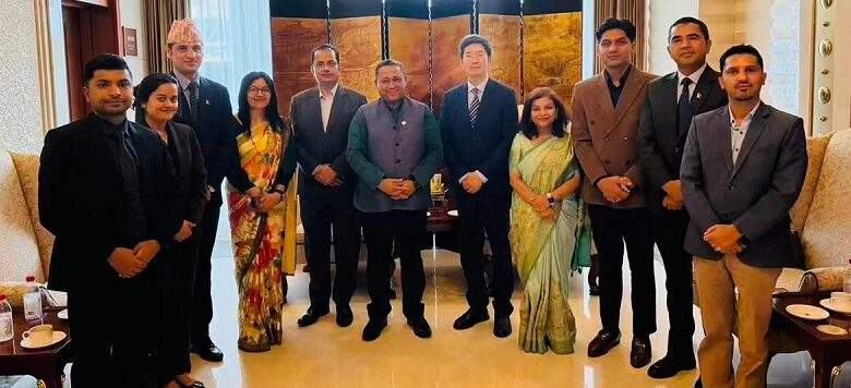 परराष्ट्रमन्त्री शिशिर खनाल बेइजिङमा विभिन्न कार्यक्रममा सहभागी