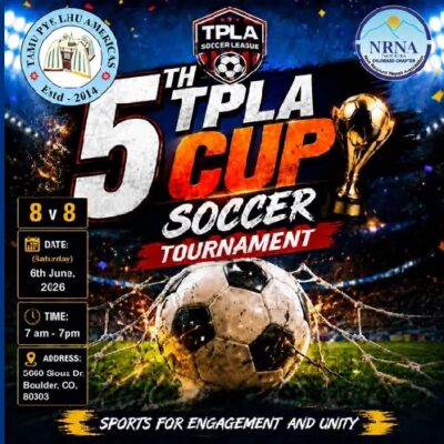 कोलोराडोमा 5th TPLA CUP 2025 अन्तर्गत 8 vs 8 Soccer Tournament हुने