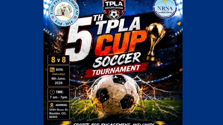कोलोराडोमा 5th TPLA CUP 2025 अन्तर्गत 8 vs 8 Soccer Tournament हुने