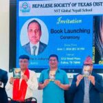 कवि आचार्यको ‘द व्युटीफूल ग्रे हेयर’ टेक्ससको युलेसमा विमोचन