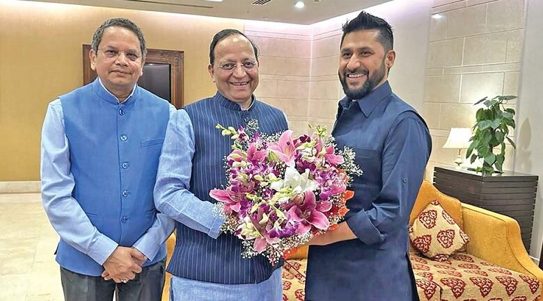 रवि लामिछाने पाँचदिने औपचारिक भ्रमणका सिलसिलामा भारतको नयाँदिल्लीमा