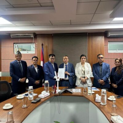 नेपाली विज्ञलाई राष्ट्रिय विकाससँग जोड्न राष्ट्रिय योजना आयोग र एनआरएनएबीच सहकार्यको छलफल