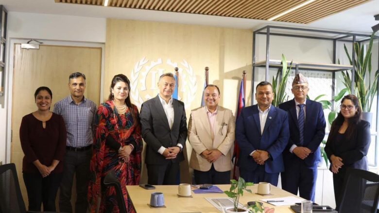 एनआरएनए र आईएलओबीच नेपाली आप्रवासी श्रमिकका लागि सहयोग थप सुदृढ गर्ने विषयमा छलफल