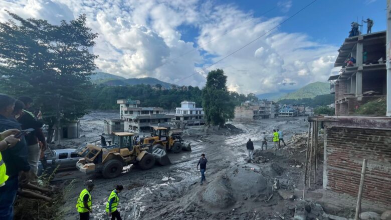 बाढीग्रस्त क्षेत्रको भ्रमणपछि एनआरएनए आईसीसी अध्यक्ष शर्माको बयान
