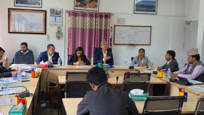 प्रतिनिधि सभाको कार्यव्यवस्था परामर्श समितिको बैठक सम्पन्न