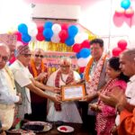 साहित्यकार श्रीओम श्रेष्ठ “रोदन” र शंकर भारती सम्मानित