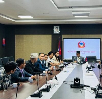 विपद्पछिको पुनर्स्थापना र पुनर्निर्माणमा एनआरएनए र सरकारबीच सहकार्यबारे छलफल