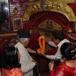 राष्ट्रपति पौडेलद्वारा काठमाडौँ उपत्यकाका विभिन्न शक्तिपीठको दर्शन