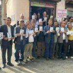 डा. नवराज रिजालको लघुकथा कृति ‘बेचैन मन’ को सडक विमोचन